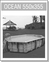 Assistenza: Piscina in legno OCEAN 550x355