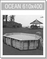 Assistenza: Piscina in legno OCEAN 610x400