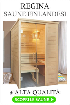Saune finlandesi tradizionali Regina, le saune da interno di alta qualita