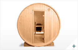 Sauna finlandese a botte da giardino Ø220 - Foto 4