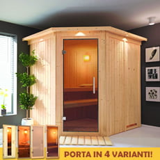 Sauna finlandese Serena 68 mm